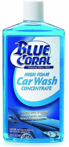 Shampoo Concentrado Limpiador Auto Blue Coral