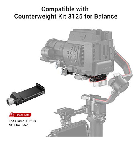 Placa Adaptadora Para Cámara Dji Rs 2 / Rs 3 / Rs 3 Pro Y