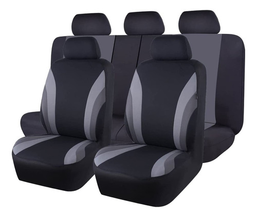 Funda Asiento Coche Universal Dos Colores Tejido Empalme