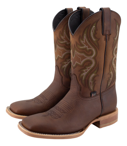 Botas Vaqueras Justin Hombre Premium Piel Jb5463