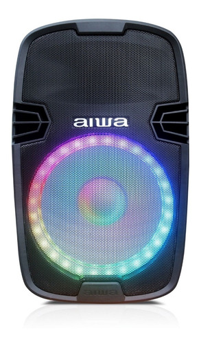 Parlante Aiwa Awsp15tk Bluetooth 15  1000w Trípode Micrófono