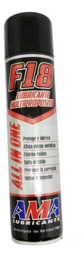 Lubricante Aceite Aerosol Multiproposito Ama F-18 All In One