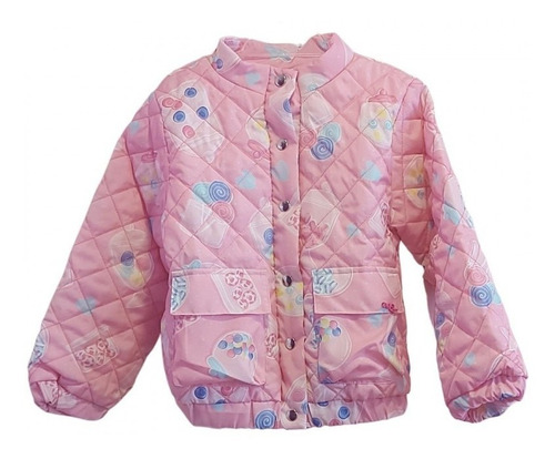 Imagem 2 de 4 de Jaqueta Bomber Infantil Rosa Mon Sucré New Sweet 20002