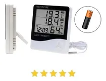 Comprar Termômetro Higro Mede Umidade Ar Sonda Temp Int Ext Clinica
