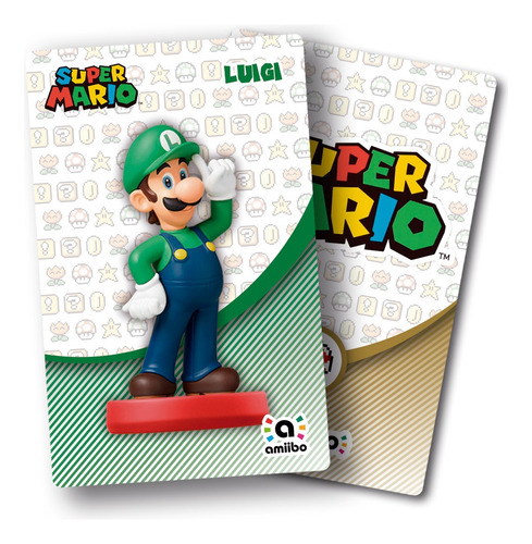 Tarjeta Nfc Amiibo Luigi - Super Mario
