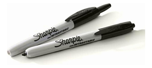 Sharpie 32707 Marcadores Permanentes Retráctiles, Fine