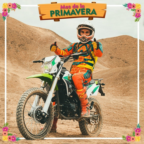 Imagen 2 de 18 de Motocicleta Makiba Todoterreno 150cc