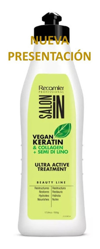 Vegan Ultra Active Keratin Lino - mL a $100