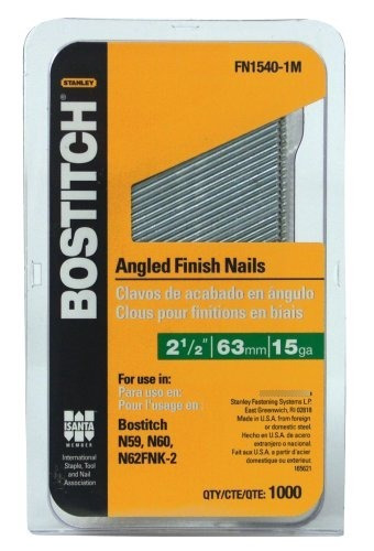 Bostitch Fn1540-1m 2-1 / 2 Pulgadas De Calibre 15 Fn Estilo