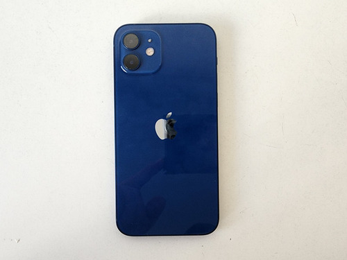 Imagen 3 de 8 de Apple iPhone 12 64 Gb Azul Bateria Al 100% Con Funda
