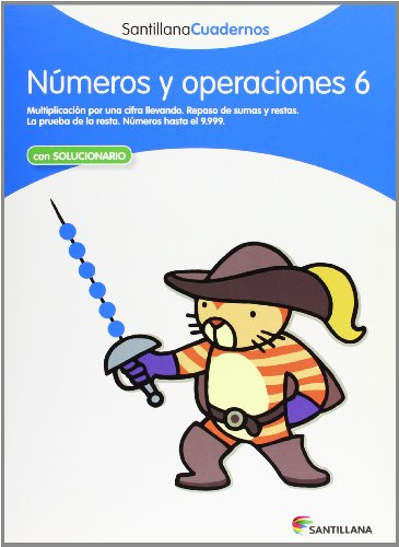 Numeros Y Operaciones 6 Santillana Cuadernos - 9788468012322