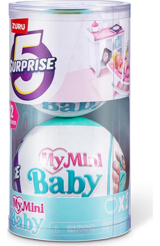 5 Sorpresa Mi Mini Bebé Zuru 2 Paquete Juguete