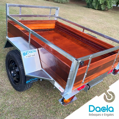 Carretinha Fazendinha Reforçada Com Pneus Novos E Nf