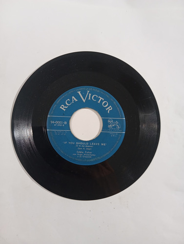 Vinilo Single De Eddie Fisher - If You Should Leave (a141 (Usado)