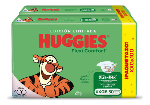 Huggies Flexi Comfort Xxg X 100