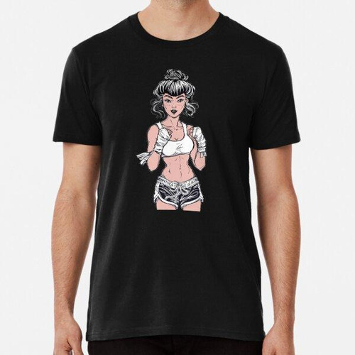 Remera Camiseta Con Diseño De Tatuaje Oriental 'geisha Girl 