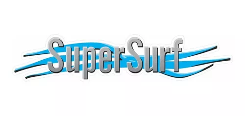 Emblema Super Surf Azul Saveiro 2003/2008 - Carblue