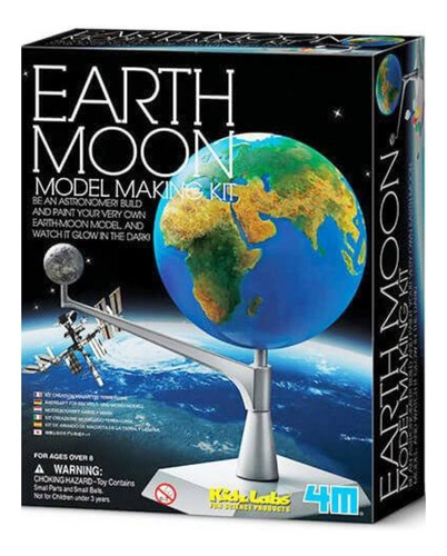 Kit De Creación De Modelos Tierra-luna Ciencia 4m 