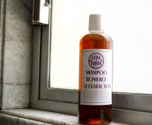 Shampoo Romero + 12 Extractos 500 Ml