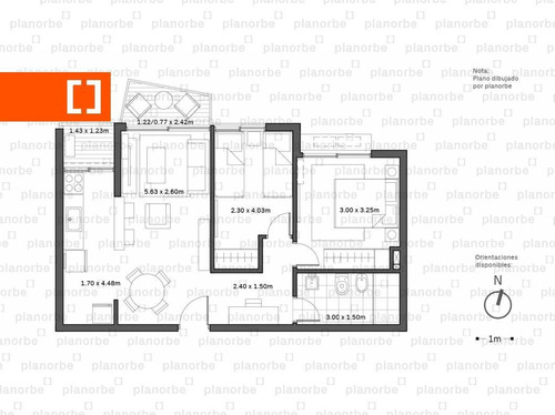 Venta De Apartamento Obra Construcción 2 Dormitorios En Centro, Nostrum Central Unidad 1206