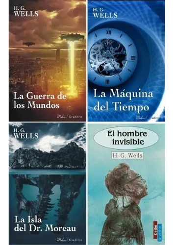 Lote X 4 Libros - Wells