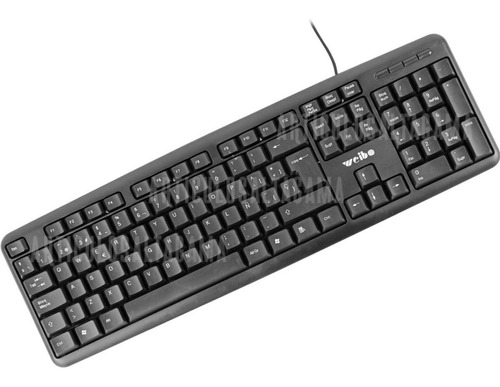 Teclado Alambrico Fc-530 Usb Español Qwerty Resistente Agua