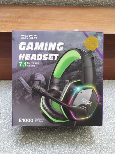 Audifonos Auricular Eksa Surround 7.1 Rgb Xbox / Ps4 Pc Mac