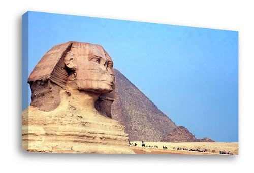 Cuadro Canvas View Of The Sphynx Gizah Near Cairo In Egypt