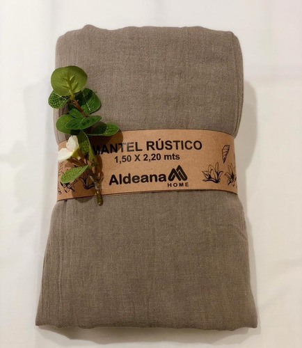 Imagen 2 de 3 de Mantel Rustico Aldeana 1.50 X 2.20 Mts
