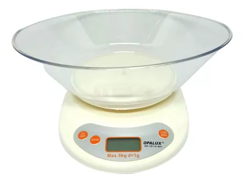 Balanza Cocina Reposteria Digital 1gr a 5kg Gramera Comida Joya