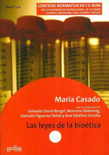 Libro Las Leyes De La Bioética De Salvador Darío Bergel Mari