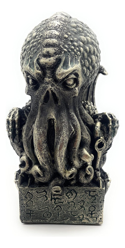 Rustix Cthulhu - Figura De Monstruo De Estatua De Cráneo, .