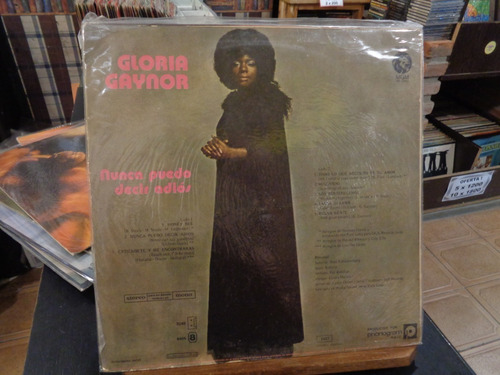 Gloria Gaynor Nunca Puedo Decir Adiós Vinilo R   Disco