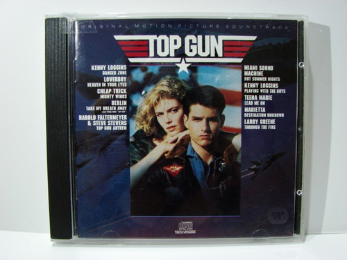 Cd Top Gun Original Motion Picture Soundtrack Canada Ed C/1