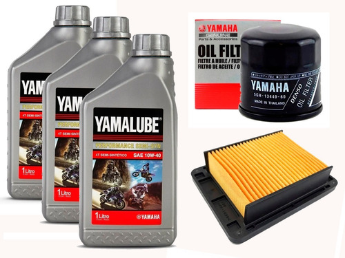 Kit Service Yamaha Mt 03 R3 Original Filtros Aceite Semi Ryd