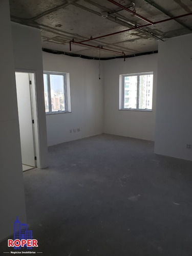 Imagem 6 de 13 de Linda Sala Comercial De 45 M² Com 2 Banheiros E 1 Vaga De Garagem Para Venda/locação No Tatuapé, São Paulo - Sa00032 - 69683046