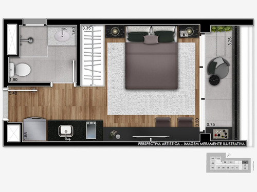 Imagem 22 de 25 de Apartamento À Venda No Bairro Pinheiros - São Paulo/sp - O-23965-39705