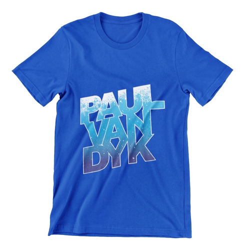 Polera Unisex Paul Van Dyk Electronica Algodon Estampado