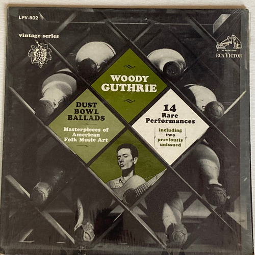Woody Guthrie / Dust Bowl Ballads Vinilo 1964 Usa Impecable (Usado)