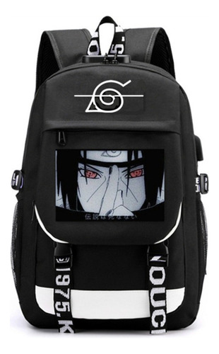 Mochila Casual Anime Uchiha Itachi Naruto Cool Mochila