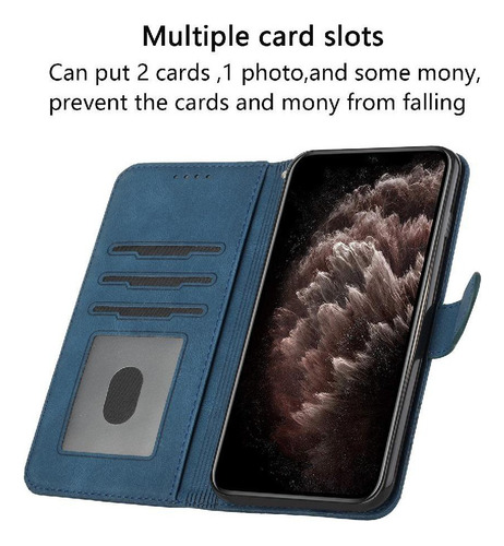 Compatible Con Cartera Motorola Edge 50 Fusion Con Pu