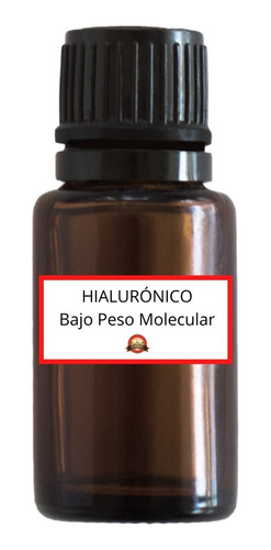  Hialuronico Apto Cosmético 3gr Bajo Peso Molecular En Polvo