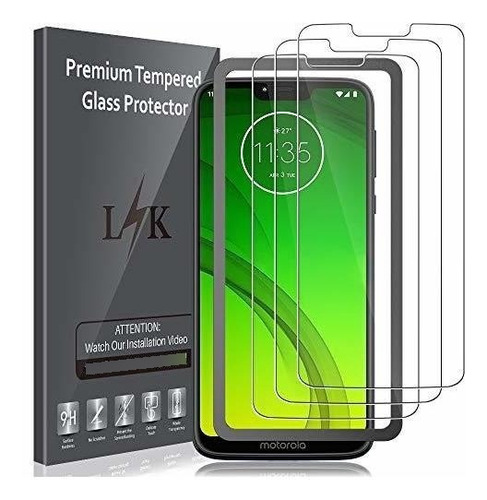 [3 Unidades]  Protector De Pantalla Para Motorola Moto G7 Po