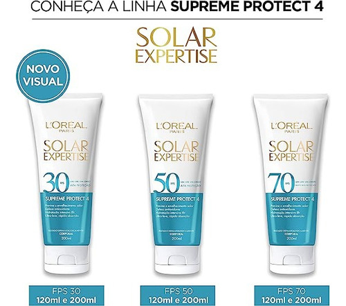 L'oréal Paris Solar Expertise Supreme Protect 50fps 200ml