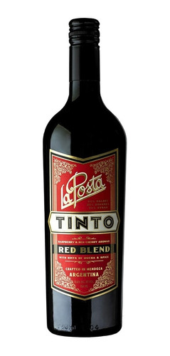 Vino Tinto La Posta Red Blend Premium 750ml Donald Drinks