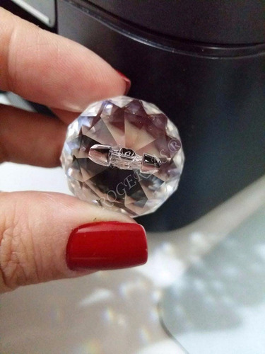 Imagem 3 de 7 de 10 Bola Cristal Asfour Esfera Feng Shui 3,0 Cm Lustres