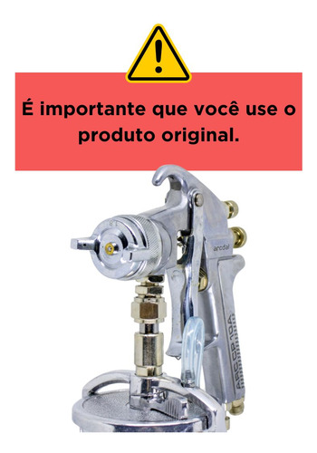 Pistola De Pintura Mod. Cp-10 1.8 - Arc-cp-10a