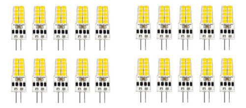 20 Bombillas Led G4 Ac/dc 12 V-24 V, 3 W, Luz Led G4, 20 Led