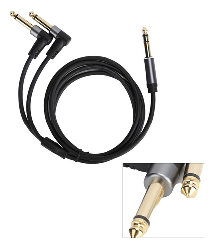 Cable Adaptador Estéreo De 1,5 M/4,9 Pies Y 6,35 Mm A Mono D