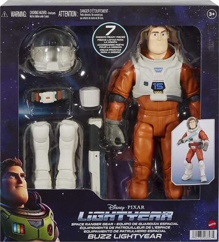 Figura Buzz Lightyear Con Uniforme Guardian Espacial Xl-01
